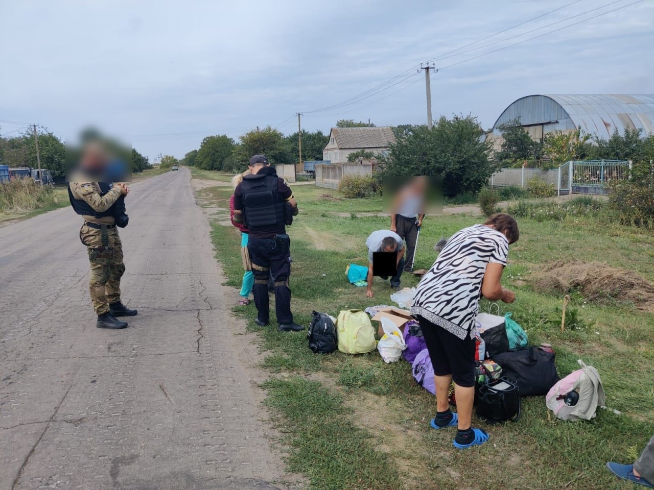Люди, які вийшли з окупованої Херсонщини