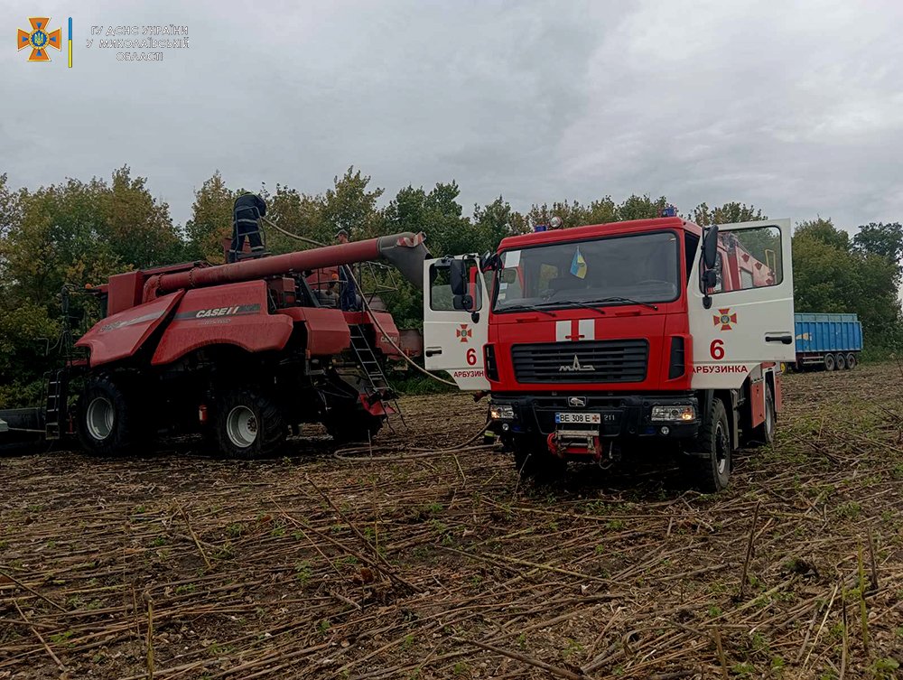 Минулої доби на Миколаївщині сталося 5 пожеж: через ворожі 