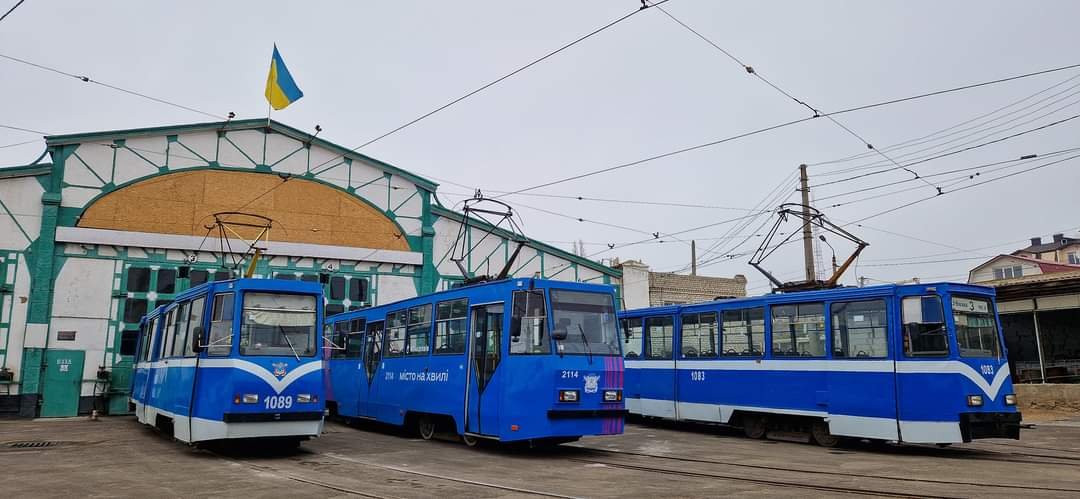 У Миколаєві, під час війни, вдалось відремонтувати три трамваї, - ФОТО 