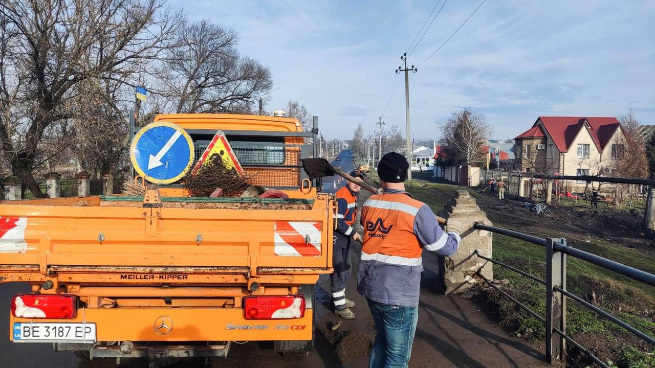 Елу автодоріг Миколаєва