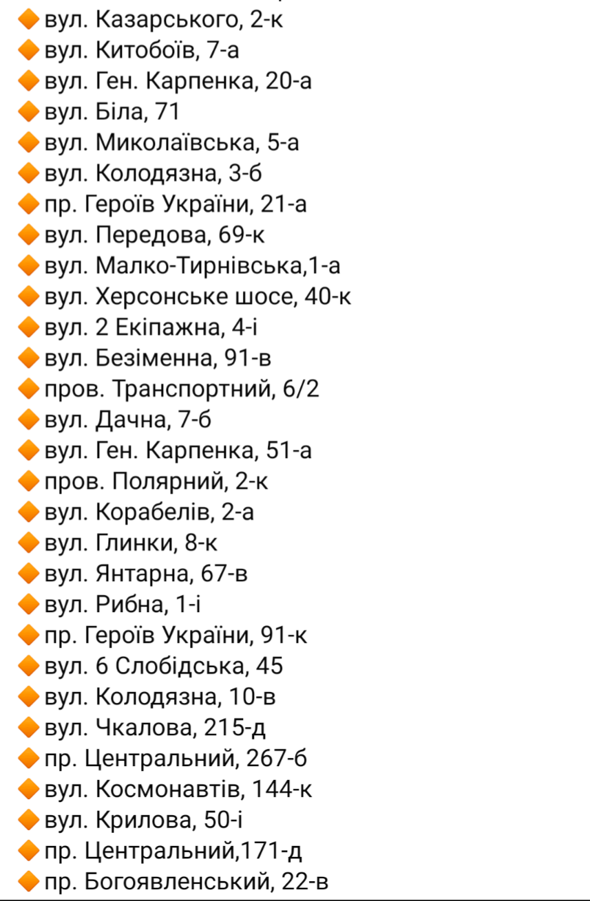 Де миколаївці можуть набрати води: перелік точок