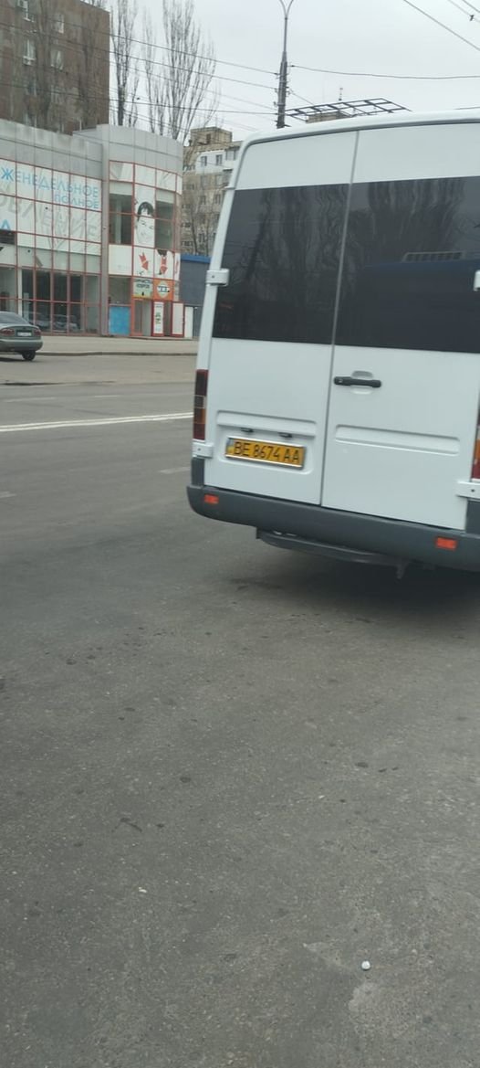 У Миколаєві водія 