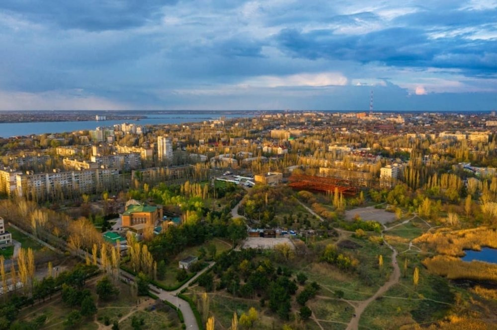 Миколаїв з висоти. Фото Олександра Міняйла