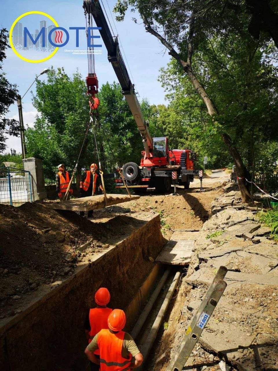 В одному із мікрорайонів Миколаєва триває заміна тепломережі, - ФОТО 