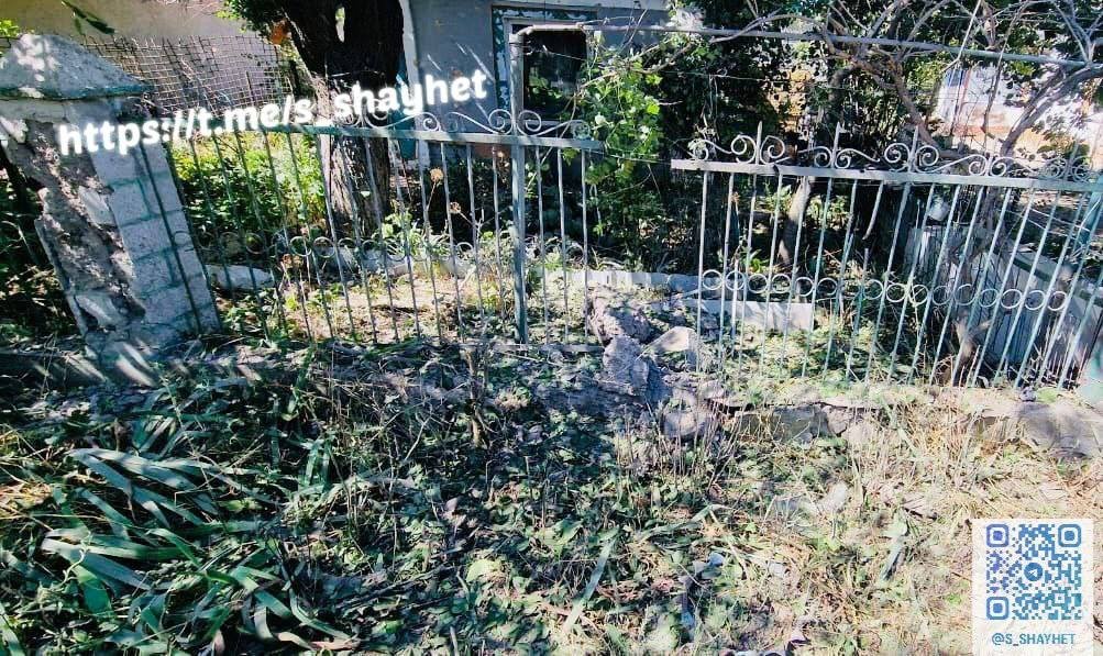 У поліції Миколаївщини показали наслідки чергового обстрілу рашистів по Очакову, - ФОТО 