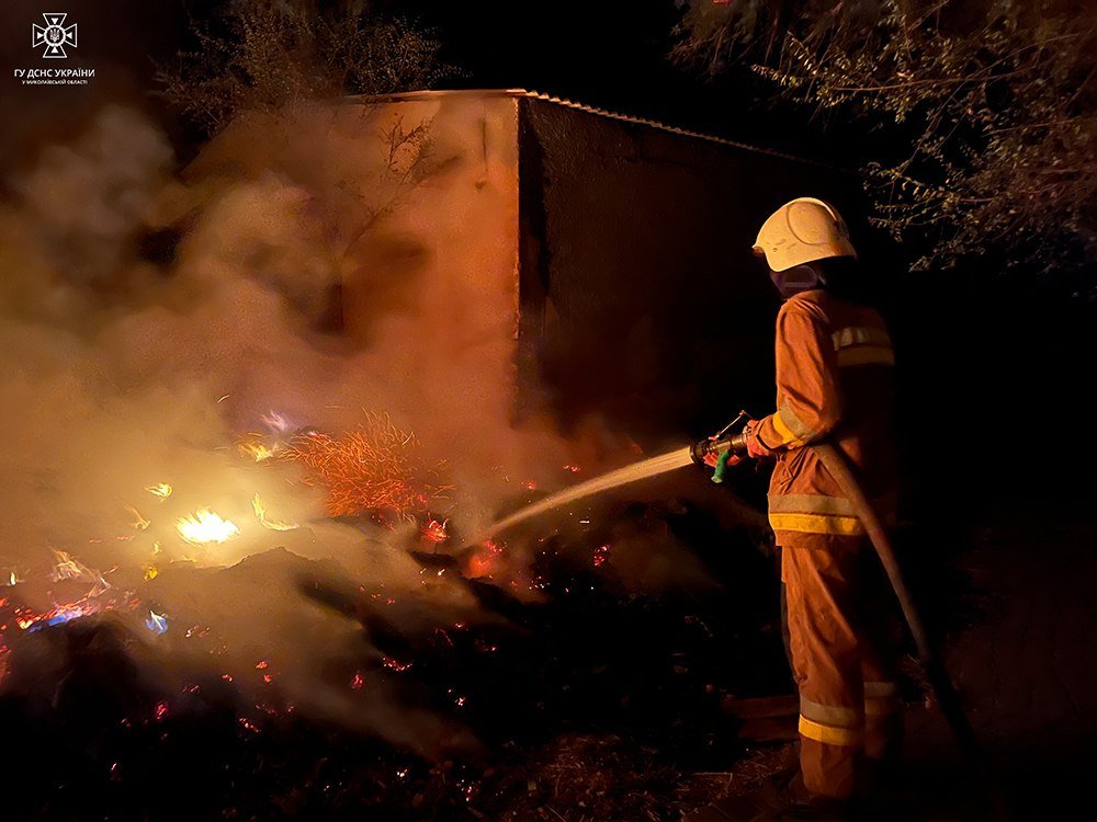 На Миколаївщині сталось двадцять три пожежі: горіли як сухостої, так і будинок, - ФОТО