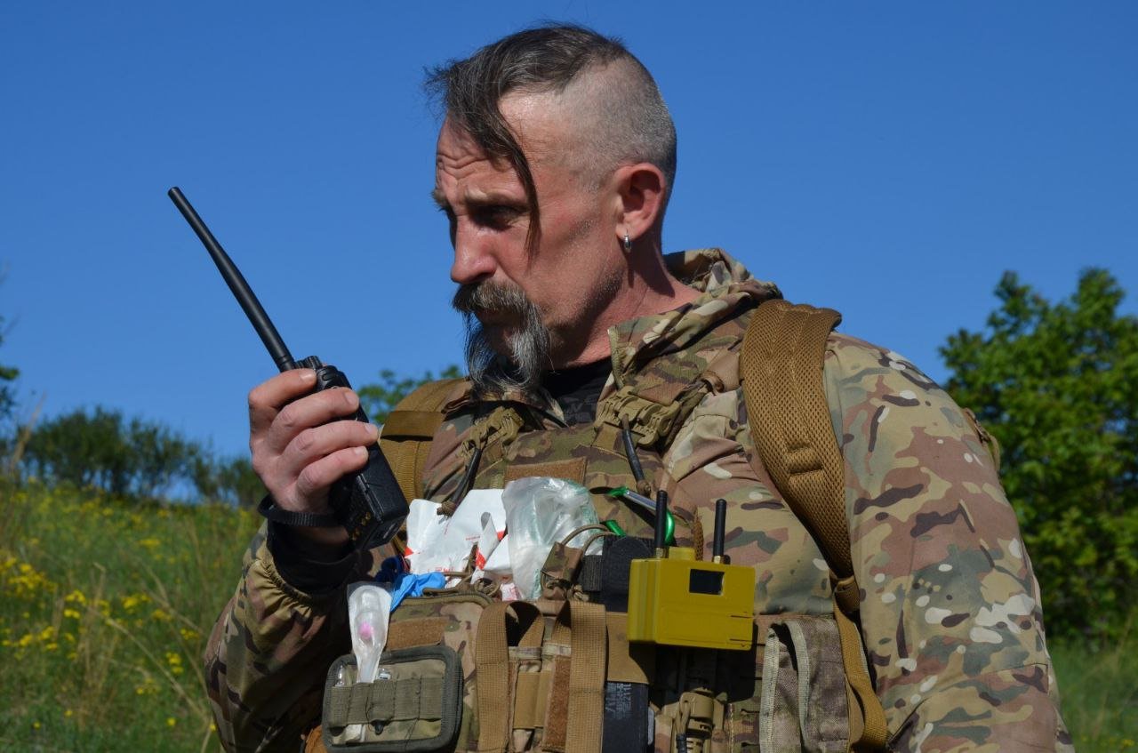 Боевой медик Сергей
