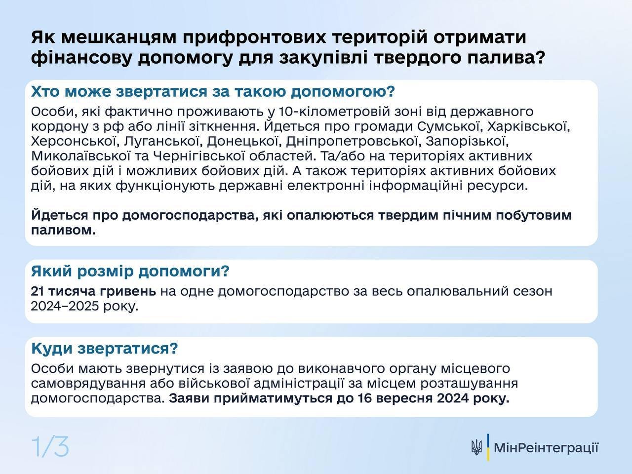 як отримати виплати на тверде паливо на Миколаївщині