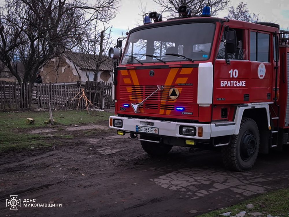Пожежі на Миколаївщині