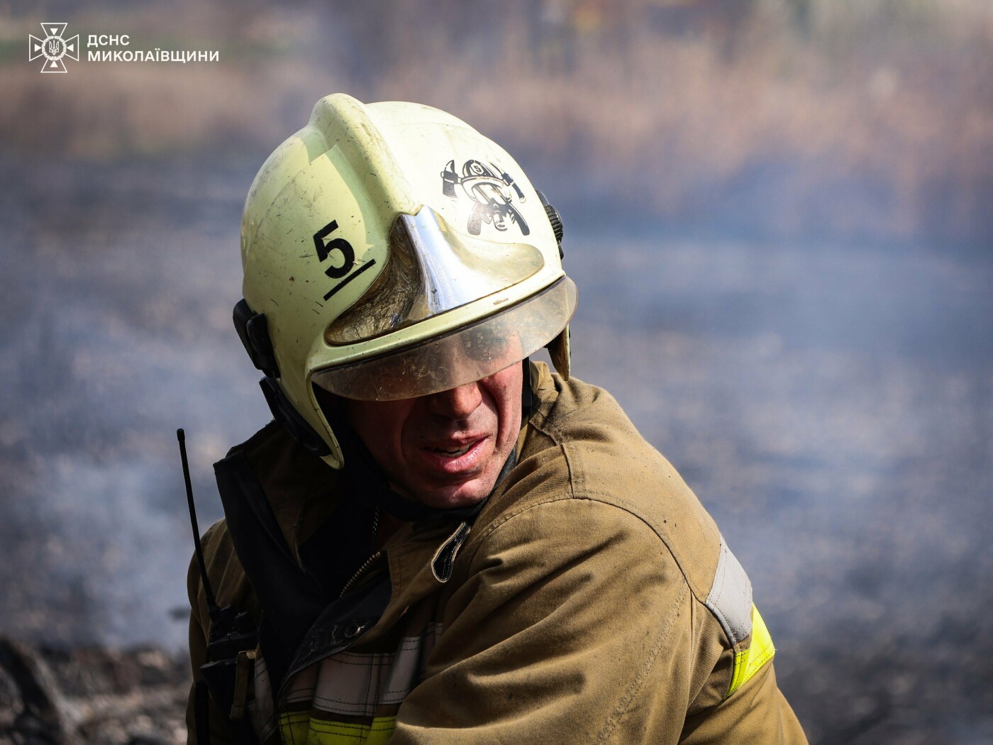 Пожары в Николаевской области.