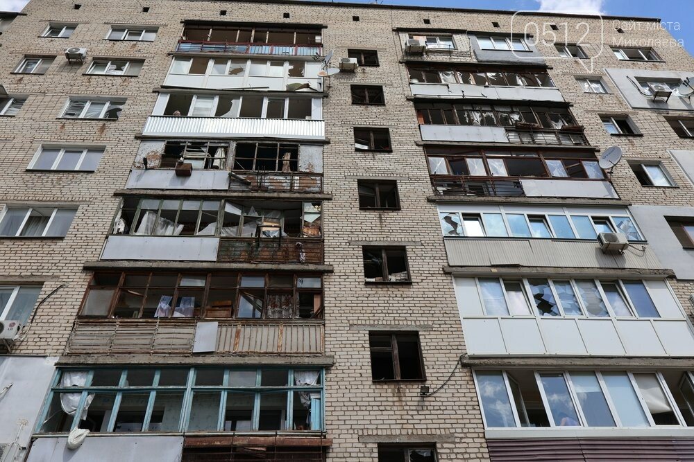 Результаты обстрелов в Николаеве. Фото 0512