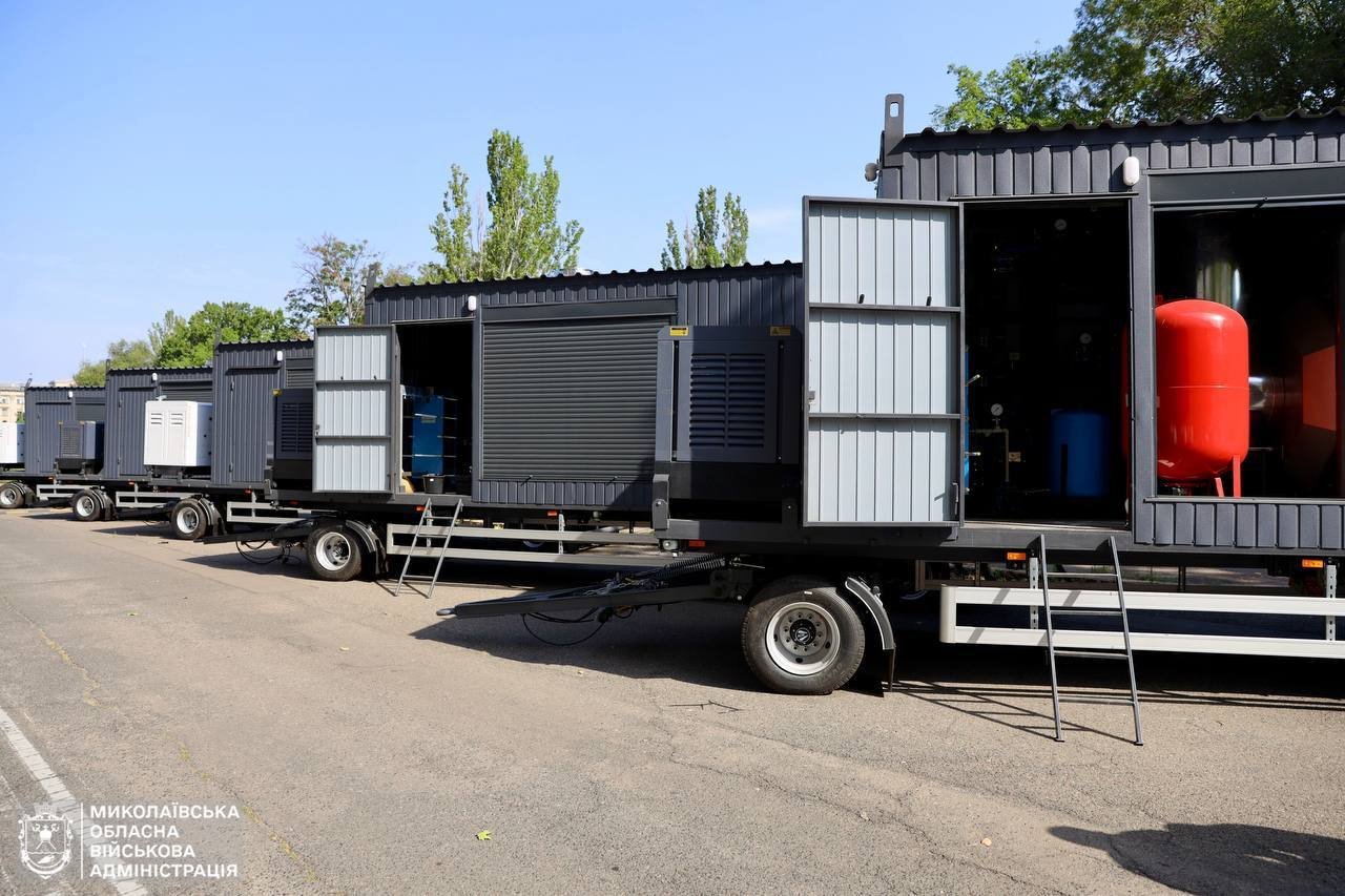 Бельгія передала Миколаївщині автономні котельні для лікарень.