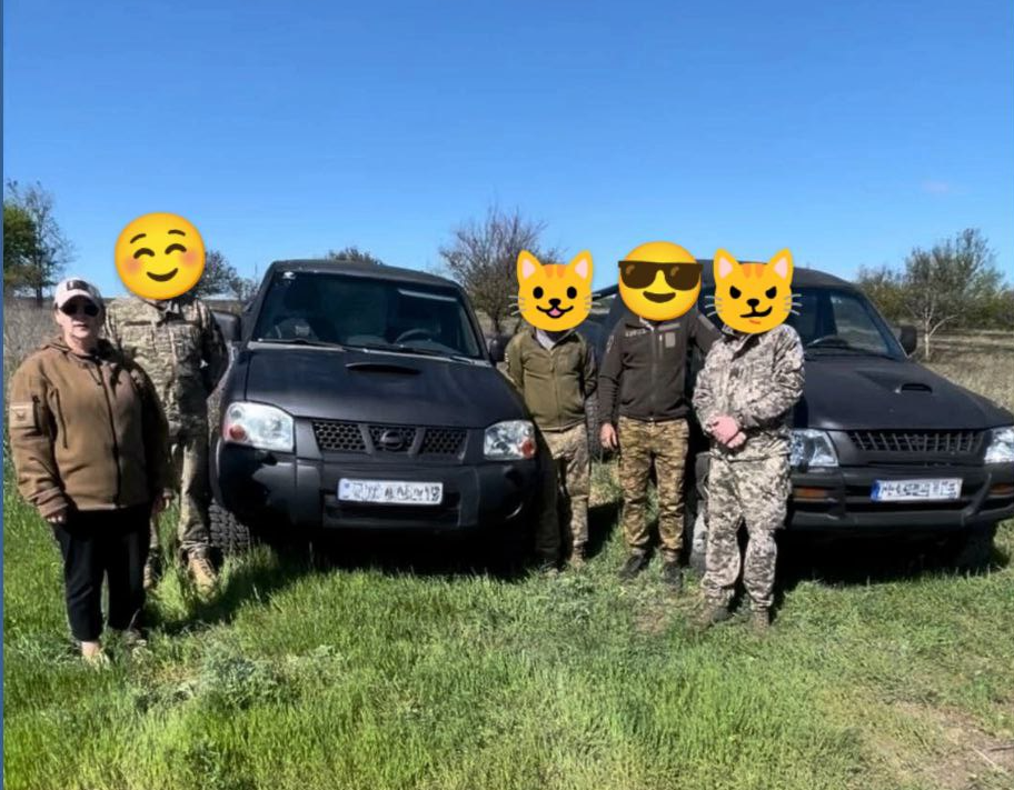 Світлана із бійцями