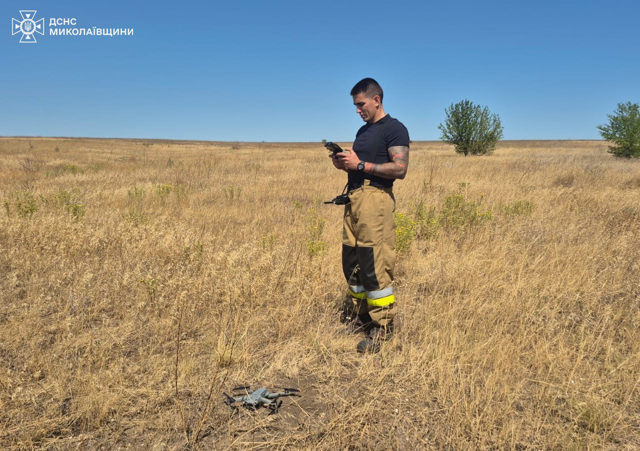 Пожар в Николаеве