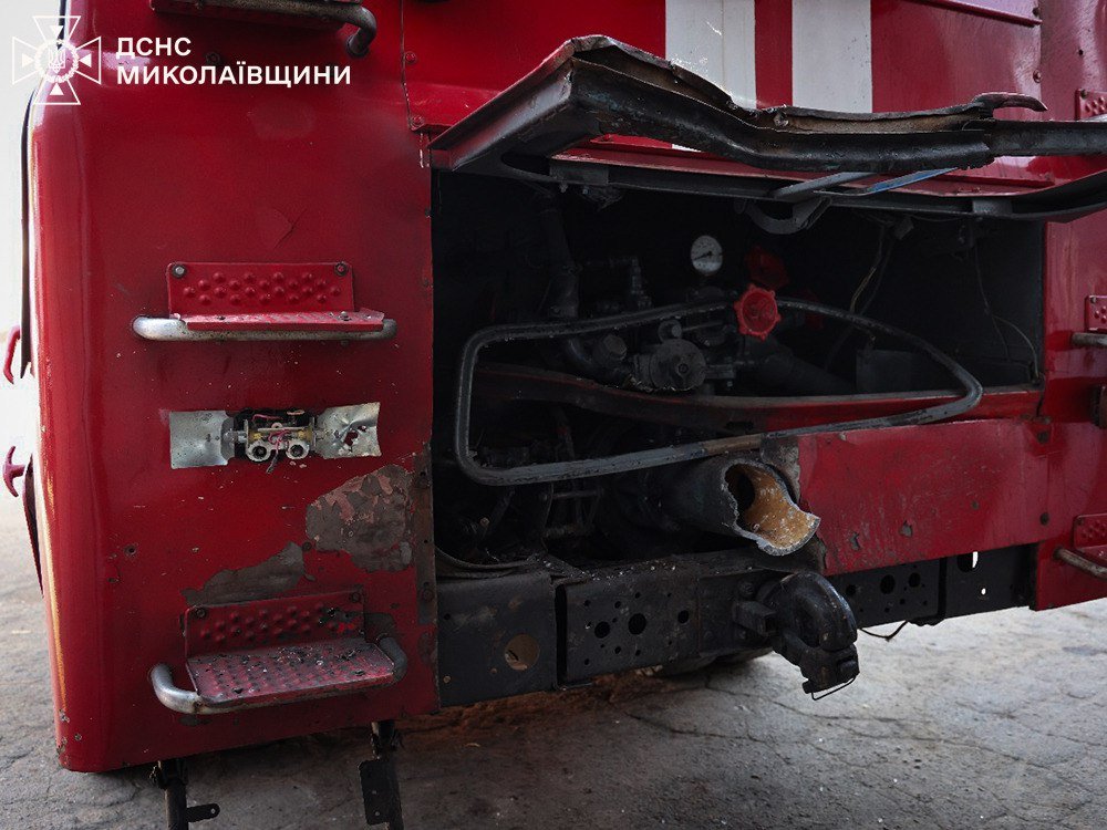 Спасатели из Галицынова вторично оказались под вражеским обстрелом.
