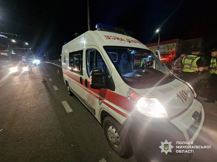 В Николаеве госпитализировали пешехода после ДТП с 