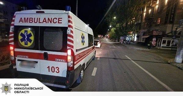 В Николаеве госпитализировали пешехода после ДТП с 