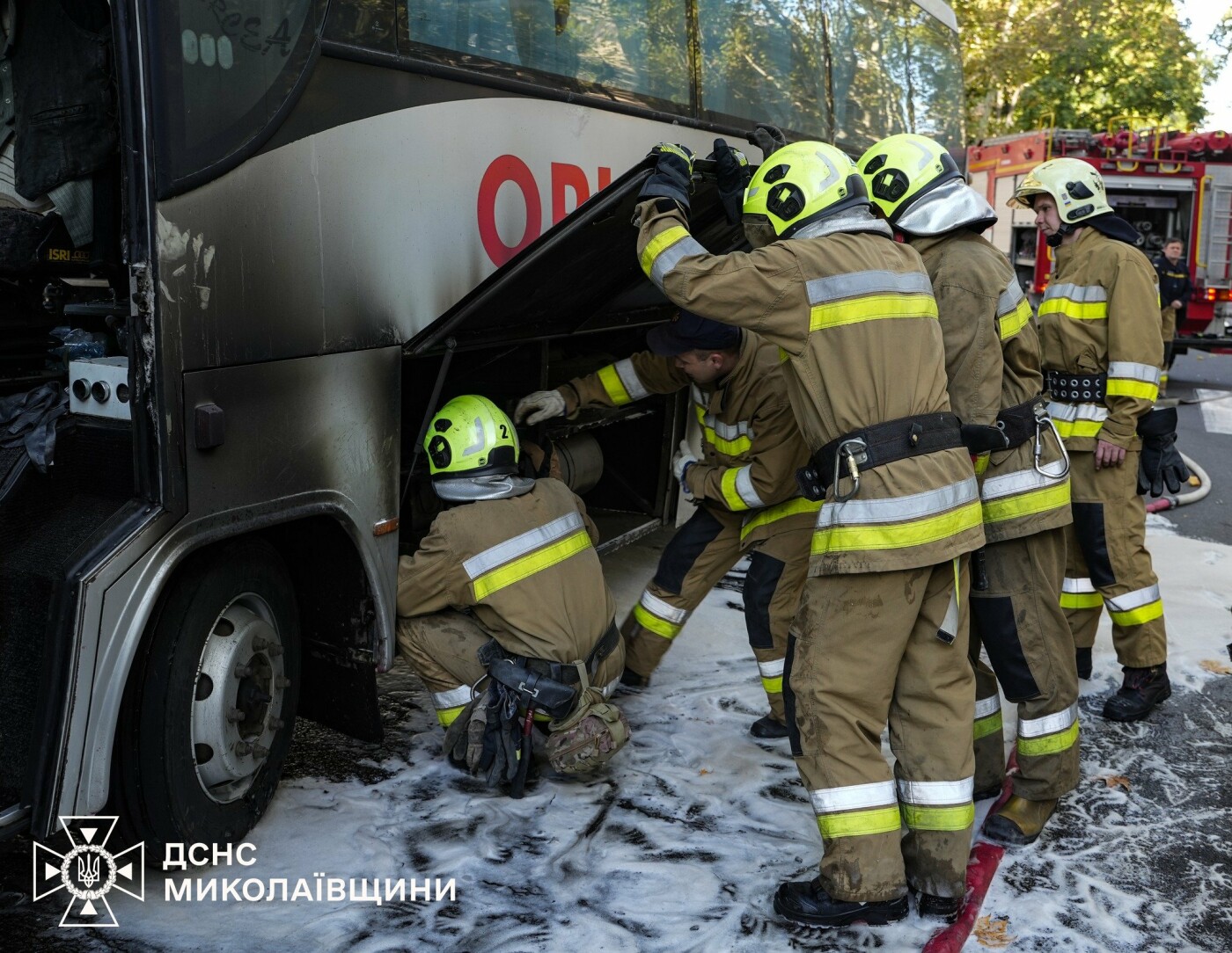 Пожары в Николаевской области