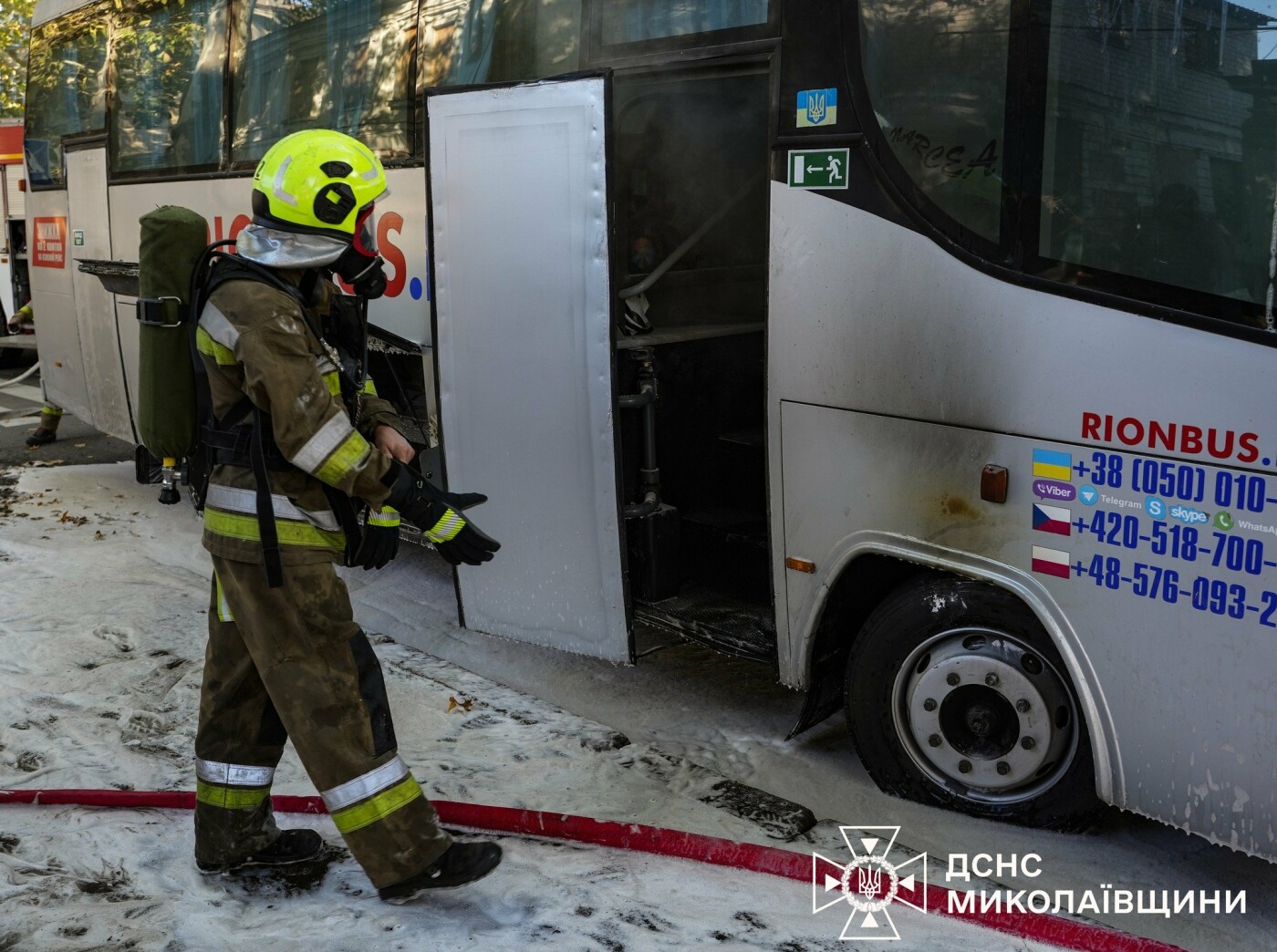 Пожары в Николаевской области