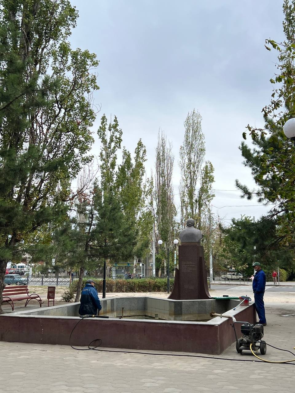 Закрытие фонтанов Николаев