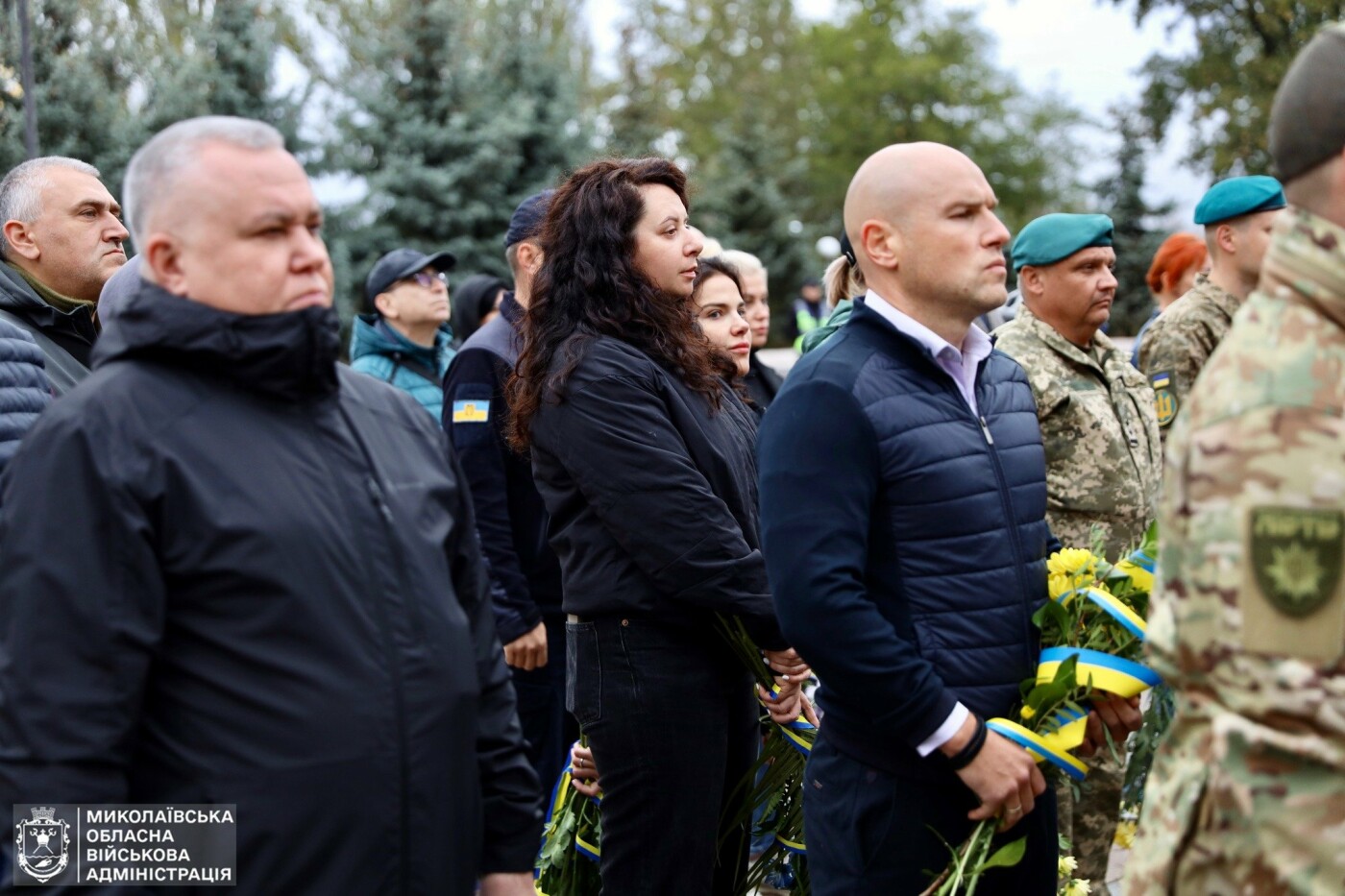 В Николаеве почтили память Защитников и Защитниц
