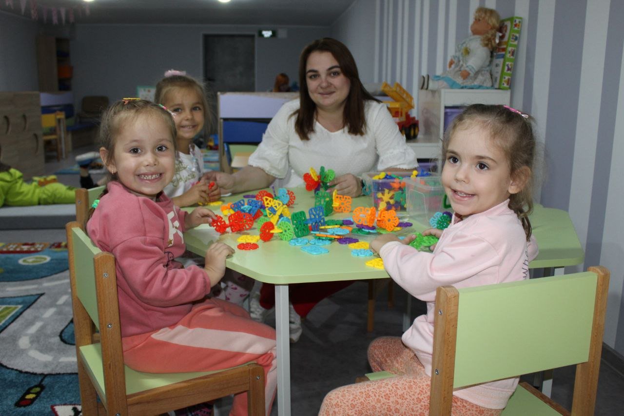 Вихованці дитячого садка в Миколаєві