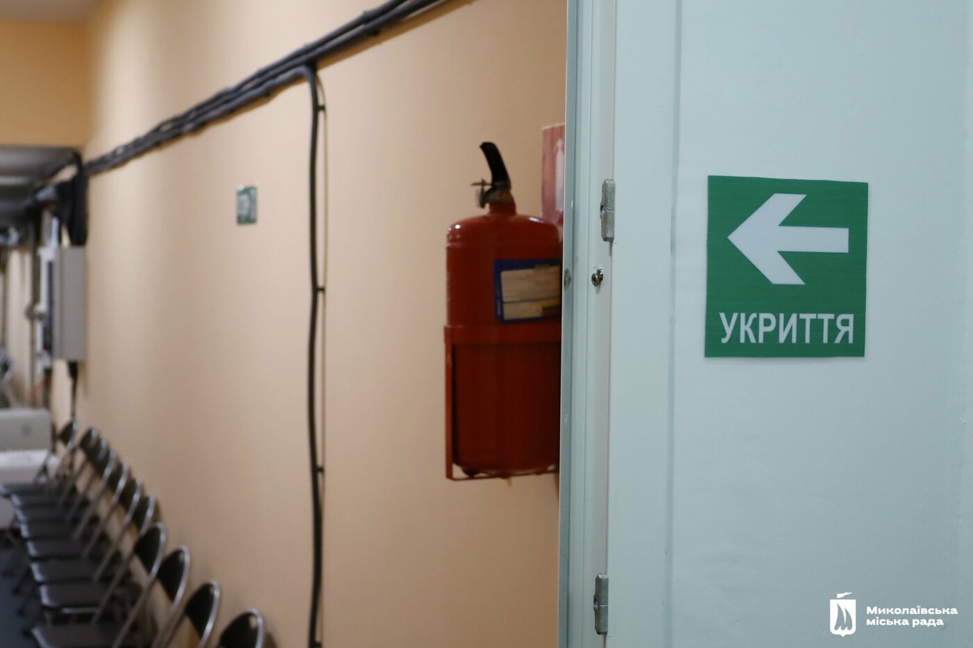 Укриття у школі Миколаєва