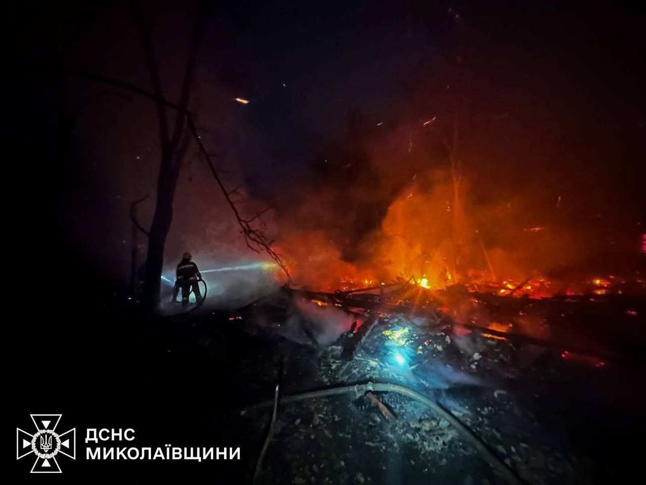 Пожежі у Миколаєві