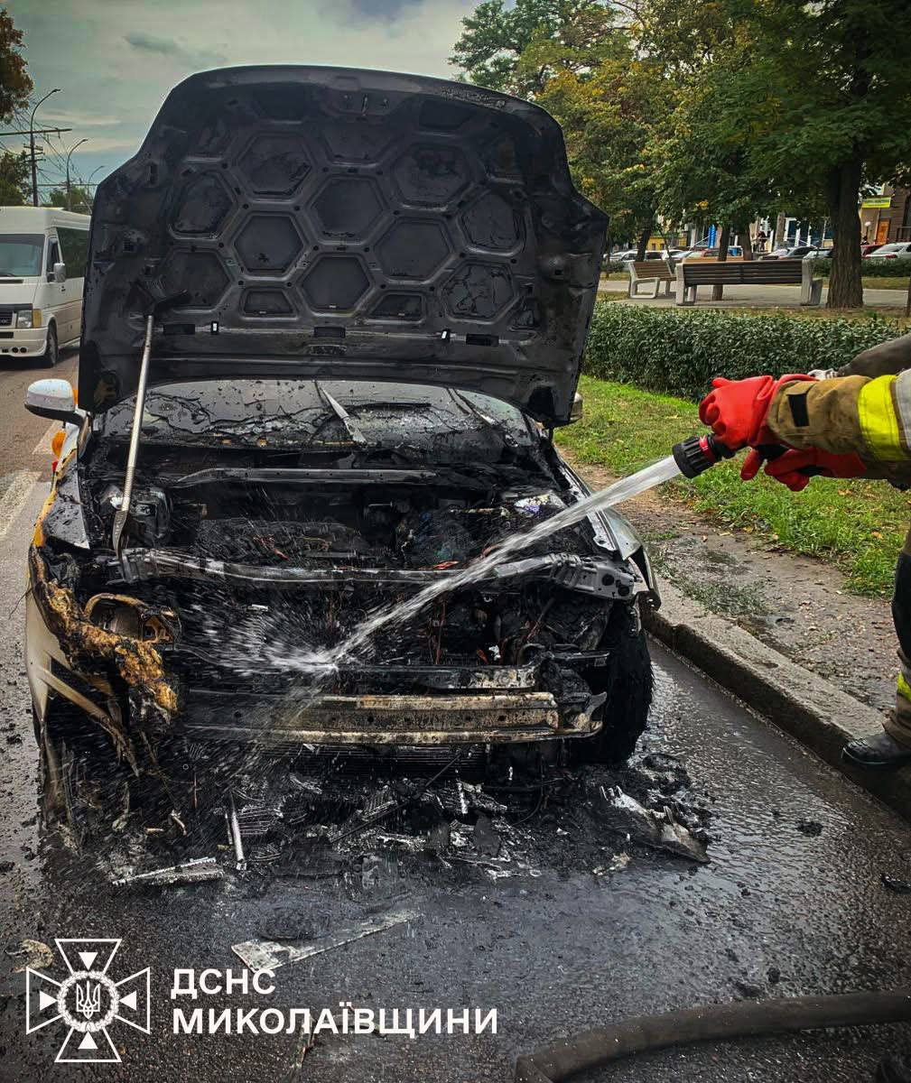 Пожежі у Миколаєві