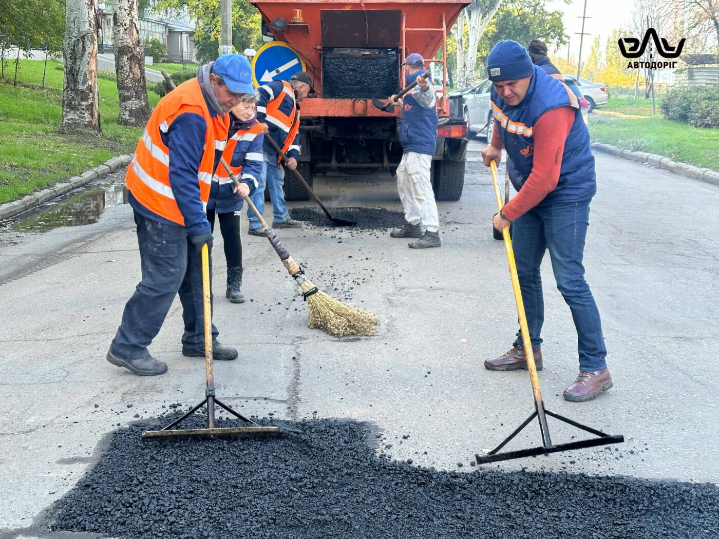 Ремонт дорог в Николаеве