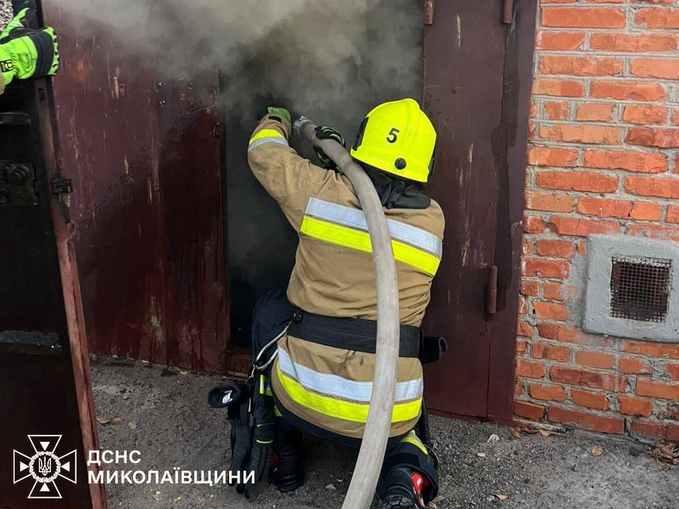 Пожары в Николаевской области