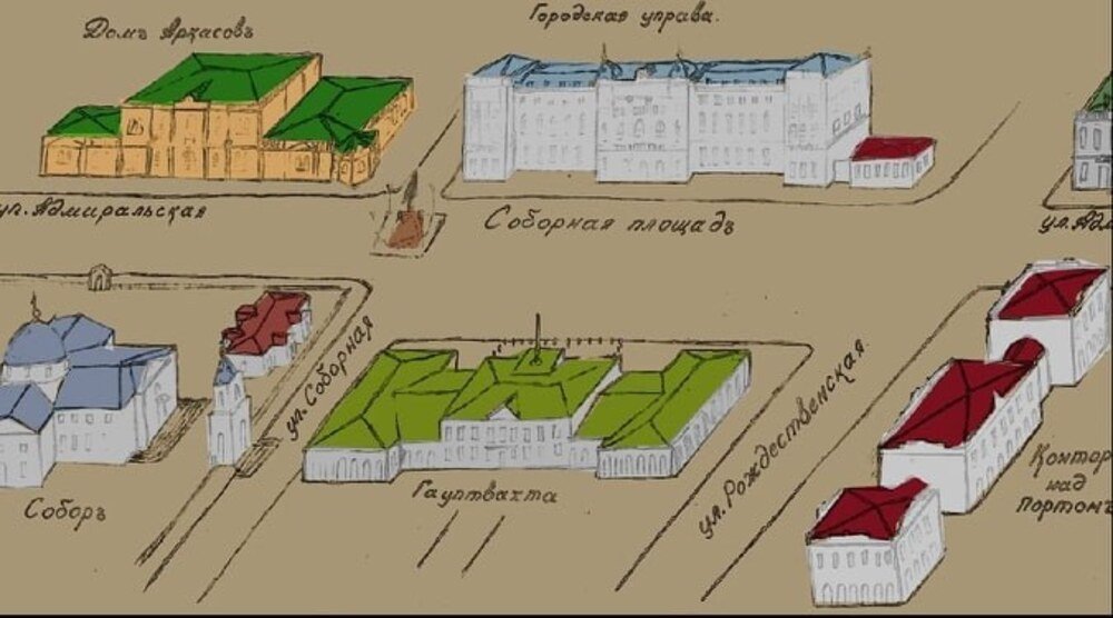 План Соборної площі План Соборної площі