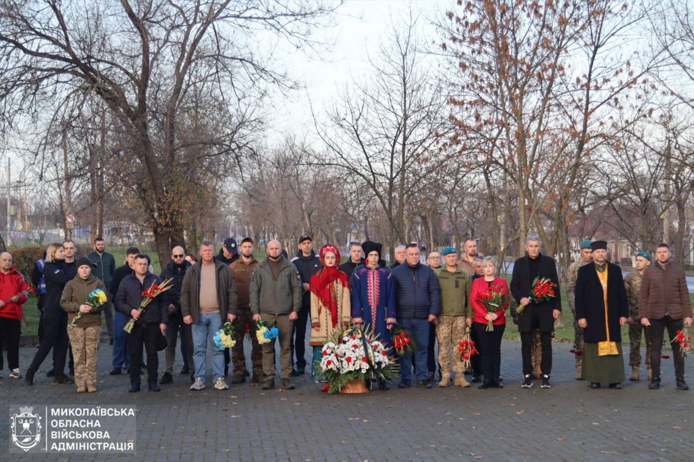 В Николаевской области зажгли свечи памяти жертв Голодомора