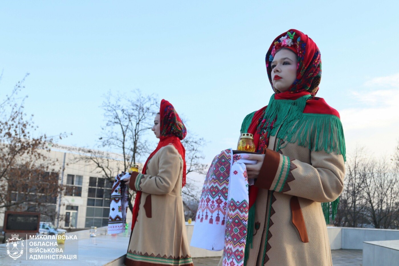 В Николаевской области зажгли свечи памяти жертв Голодомора