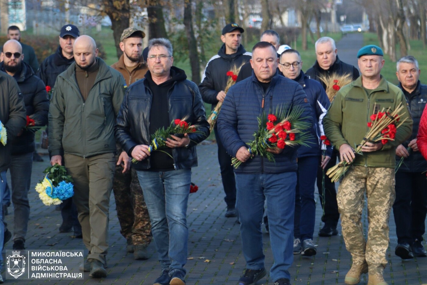 В Николаевской области зажгли свечи памяти жертв Голодомора