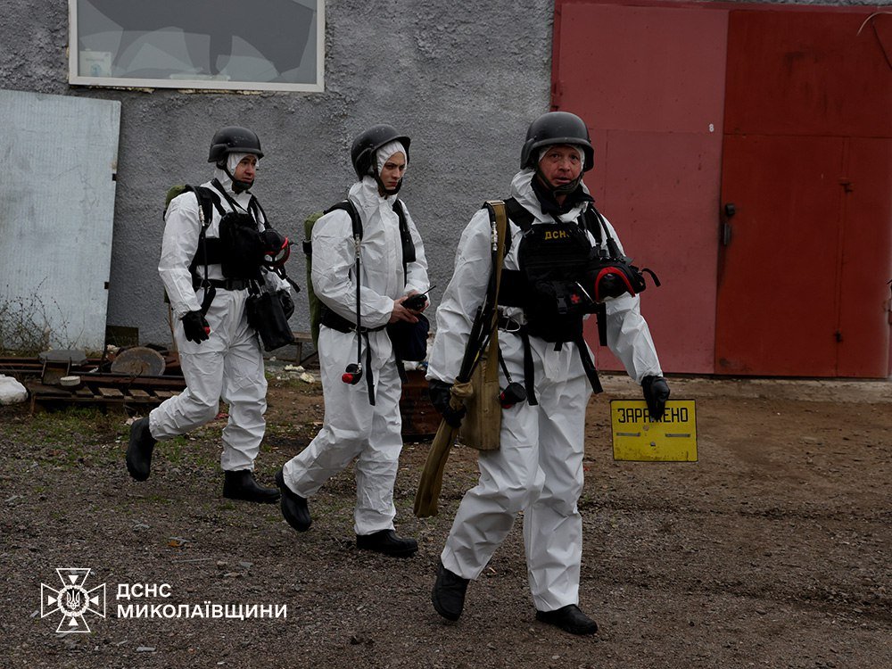 Пожар в Николаеве