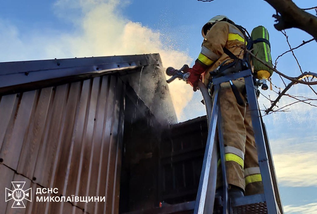 Пожары в Николаевской области