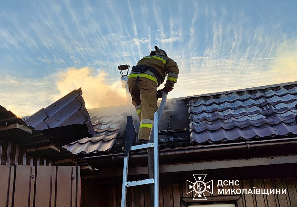 Пожары в Николаевской области