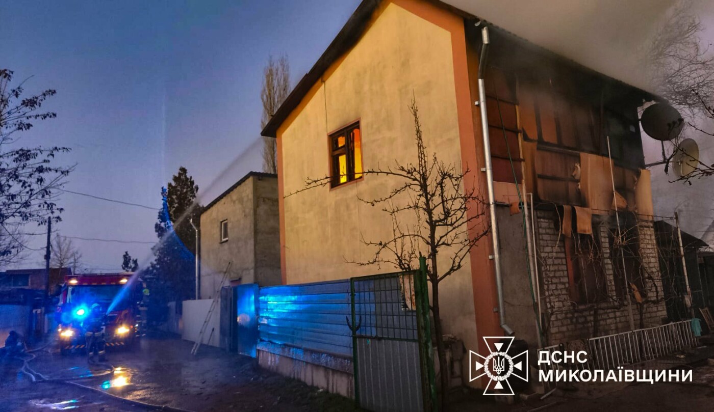 Пожары в Николаевской области