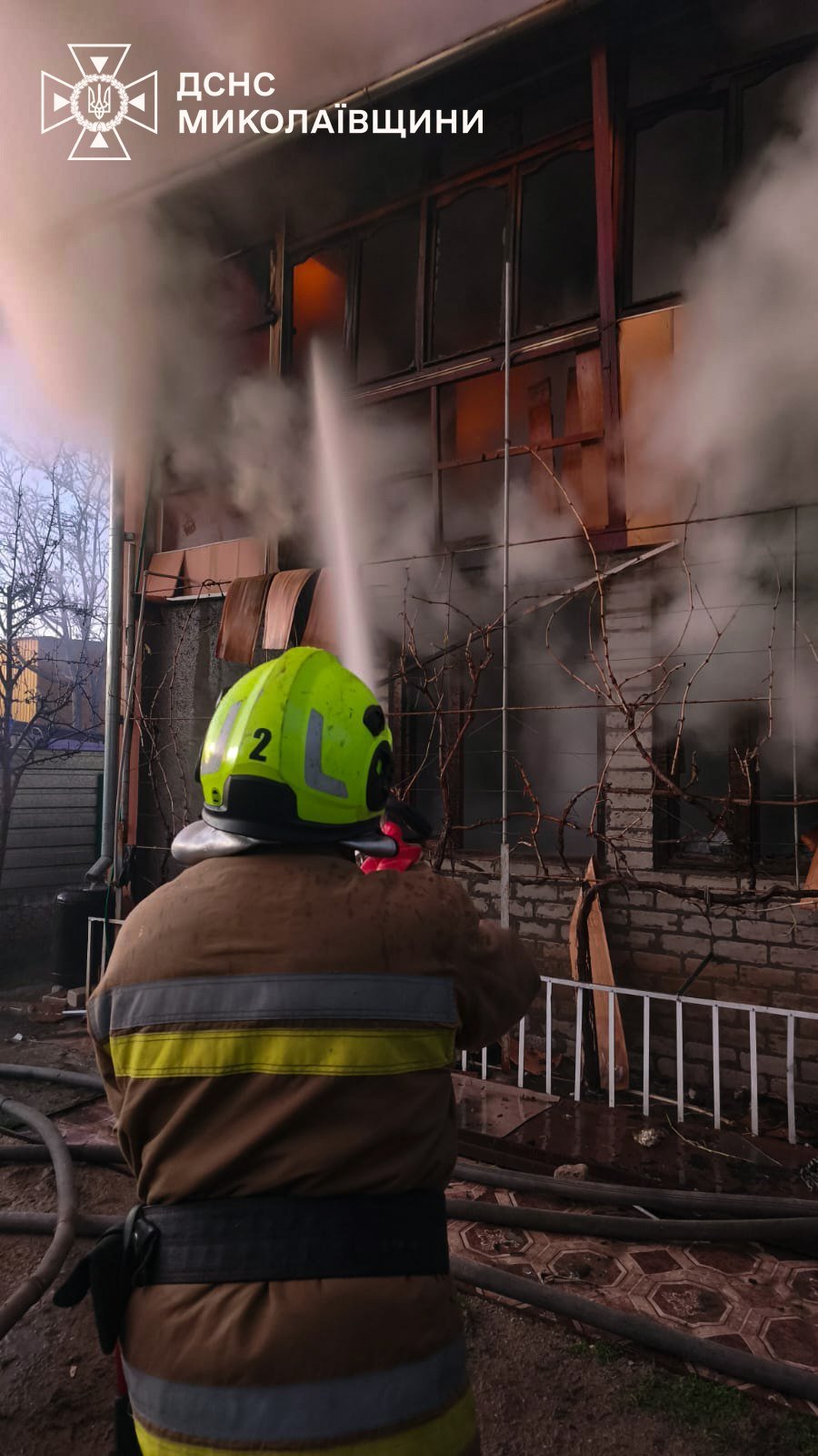 Пожары в Николаевской области