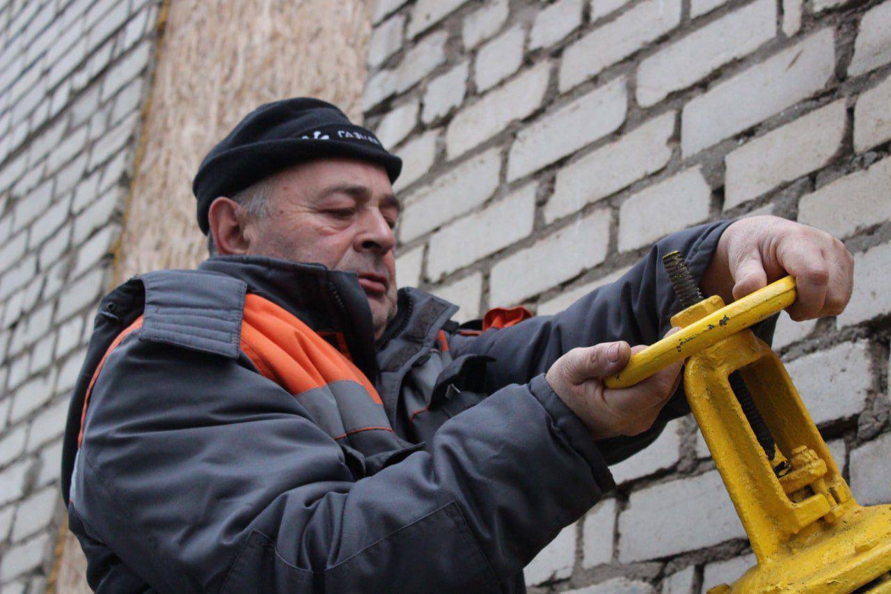 Возобновление газоснабжения Николаев