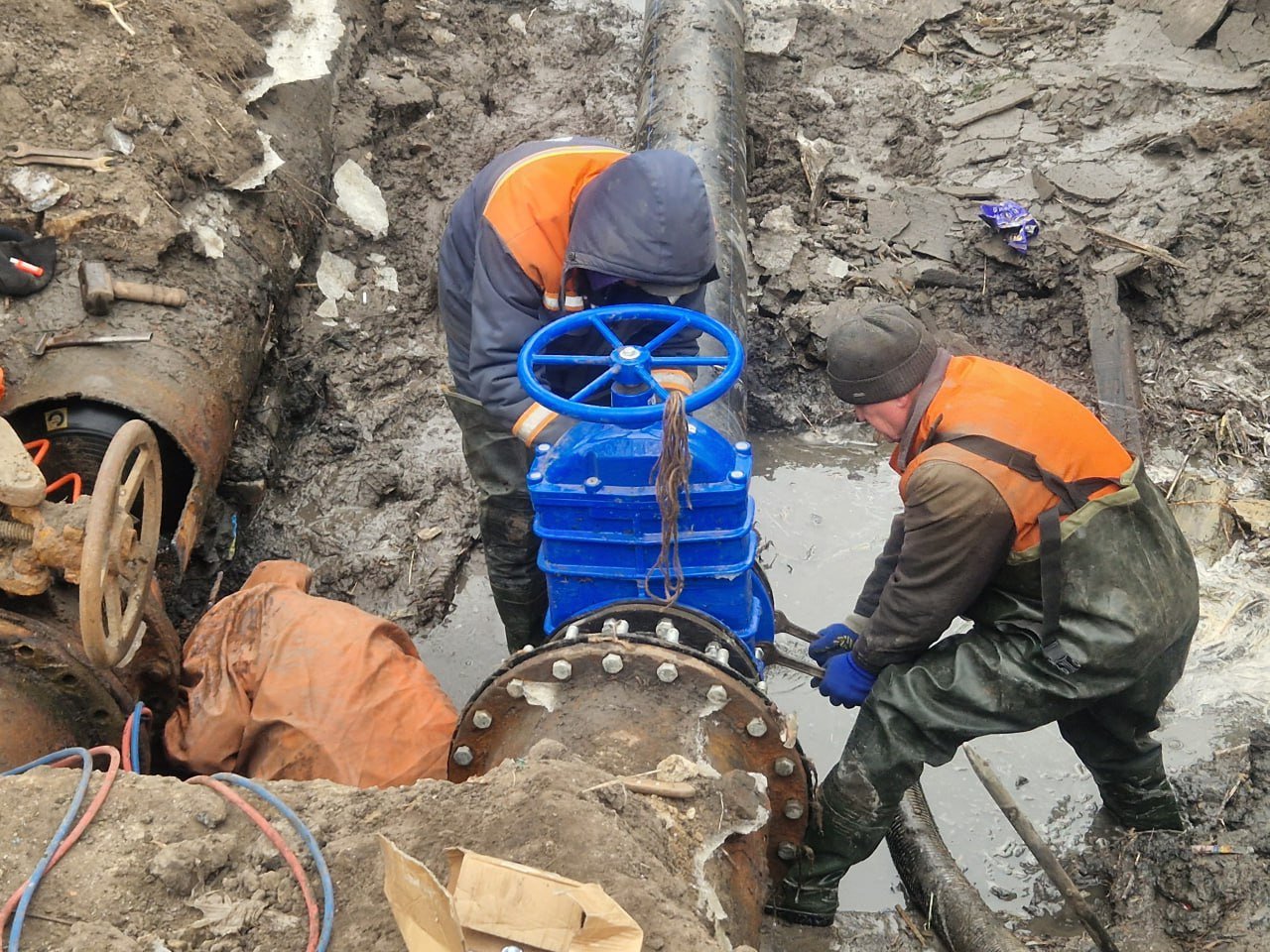 Ремонт дюкера Николаев