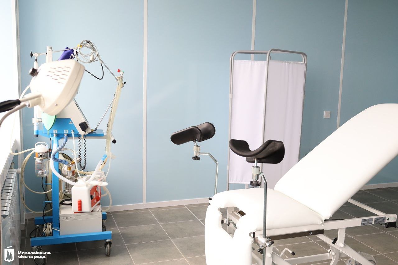 Обновленное гинекологическое отделение в Николаеве