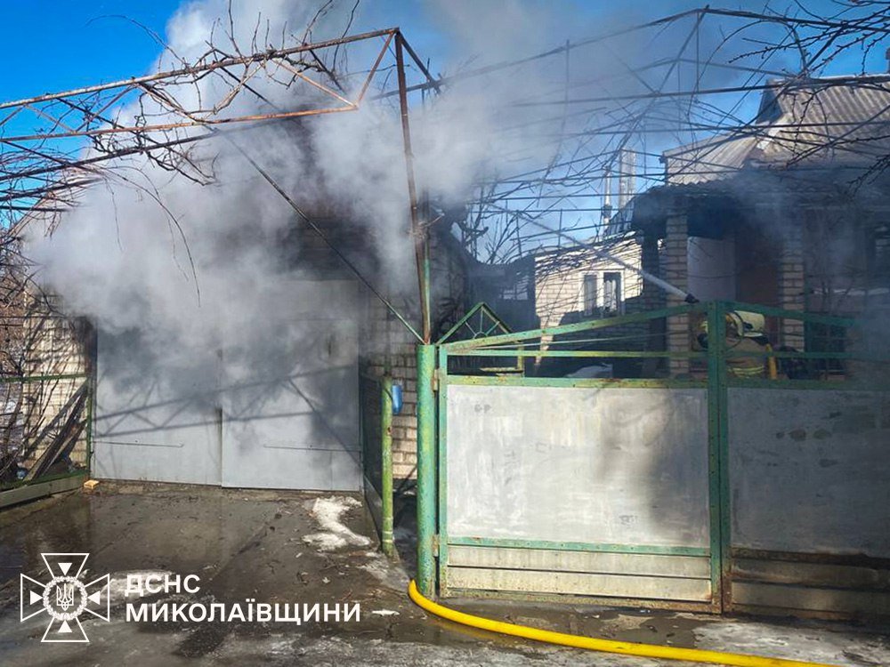 Пожежі на Миколаївщині