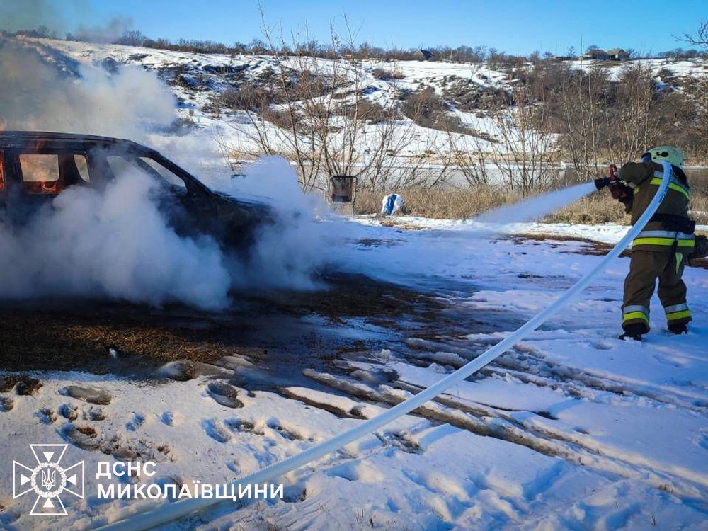 Пожежі на Миколаївщині