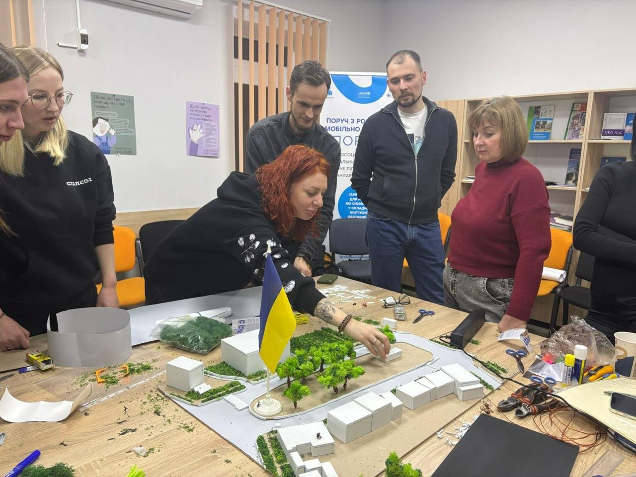 Макет пространства памяти в Николаеве