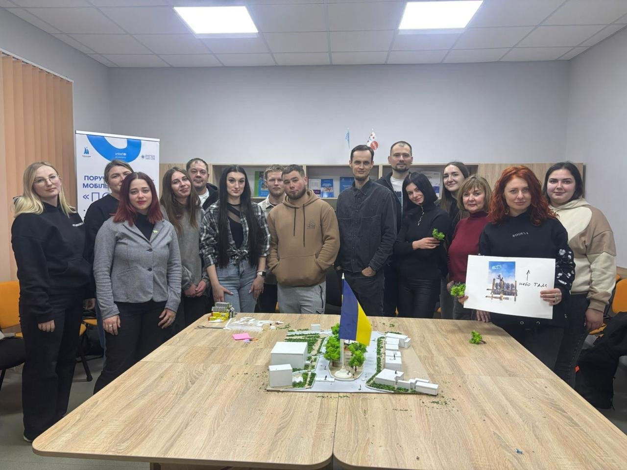 Макет пространства памяти в Николаеве