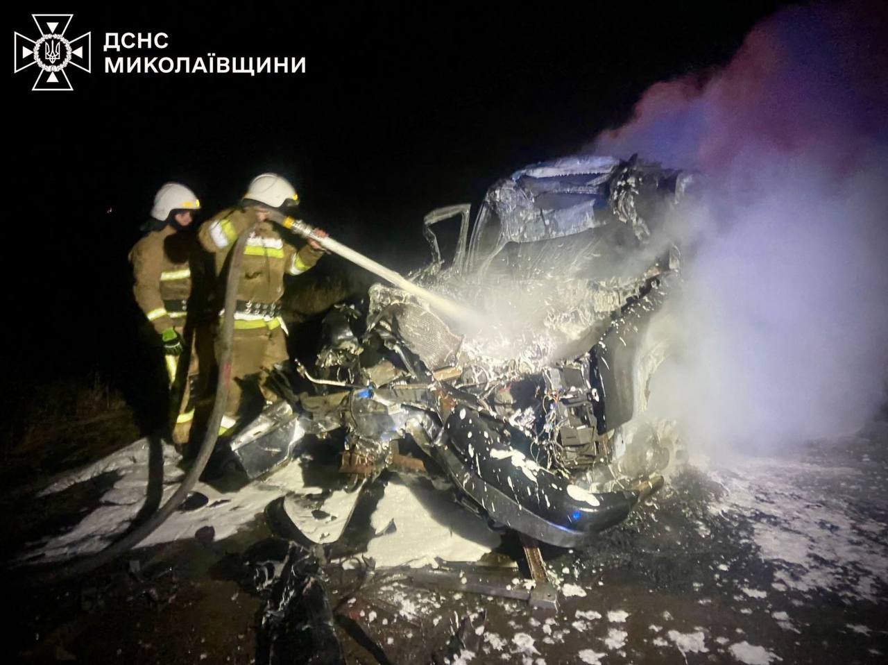 Пожары в Николаевской области