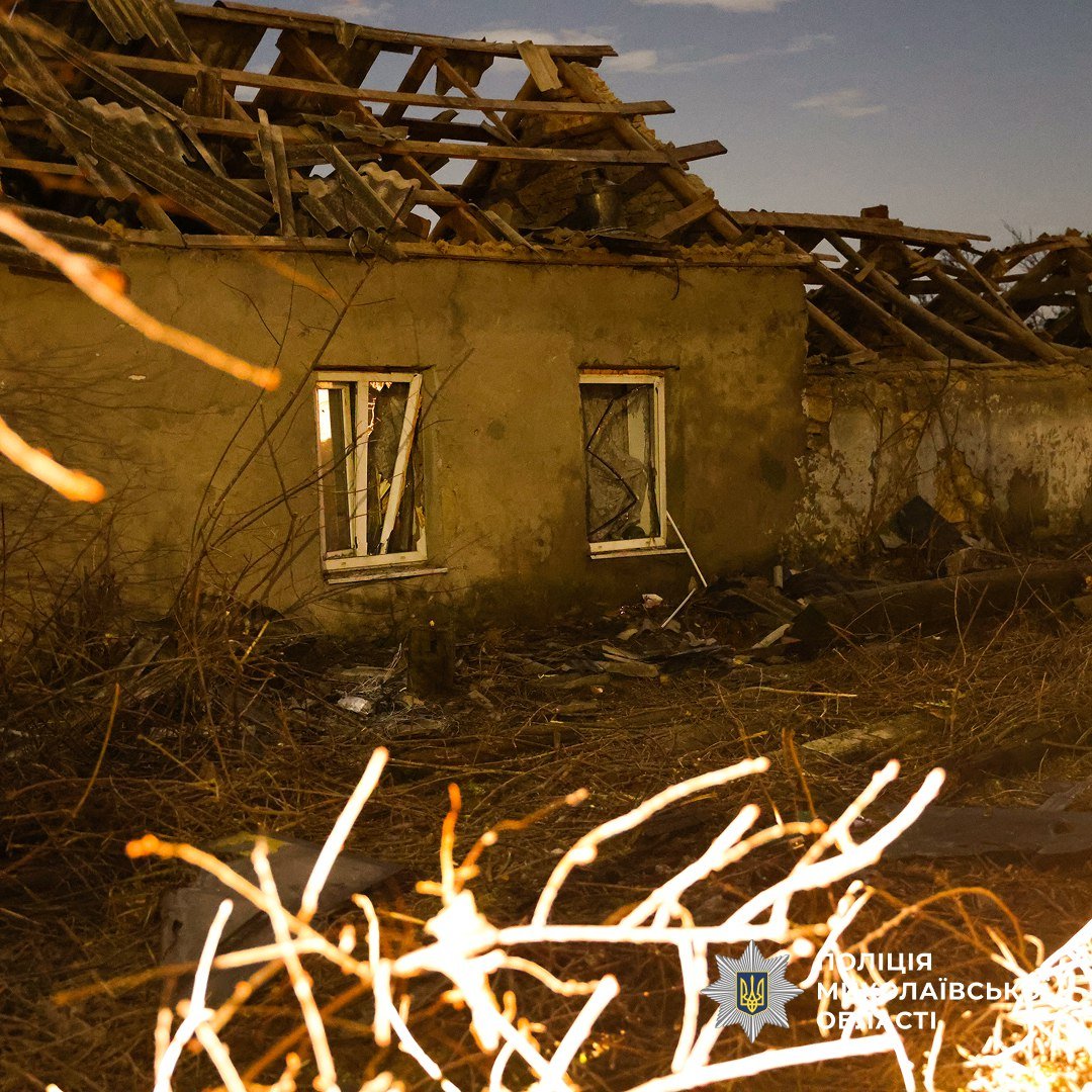 Последствия атаки по Николаеву