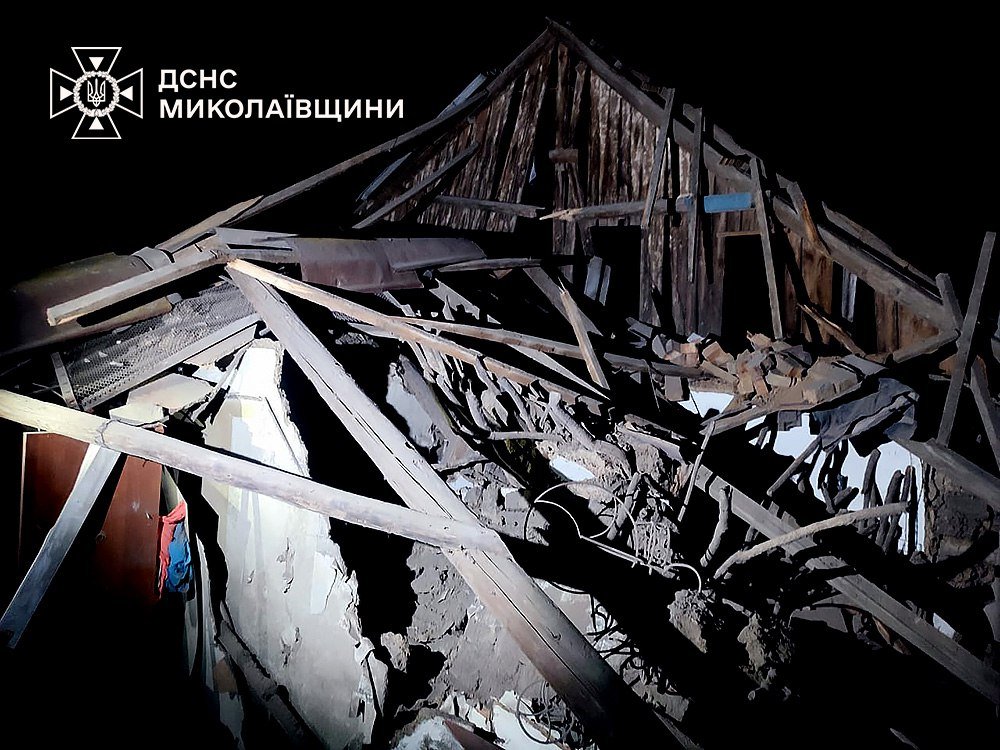 Взрыв газа в Николаевской области